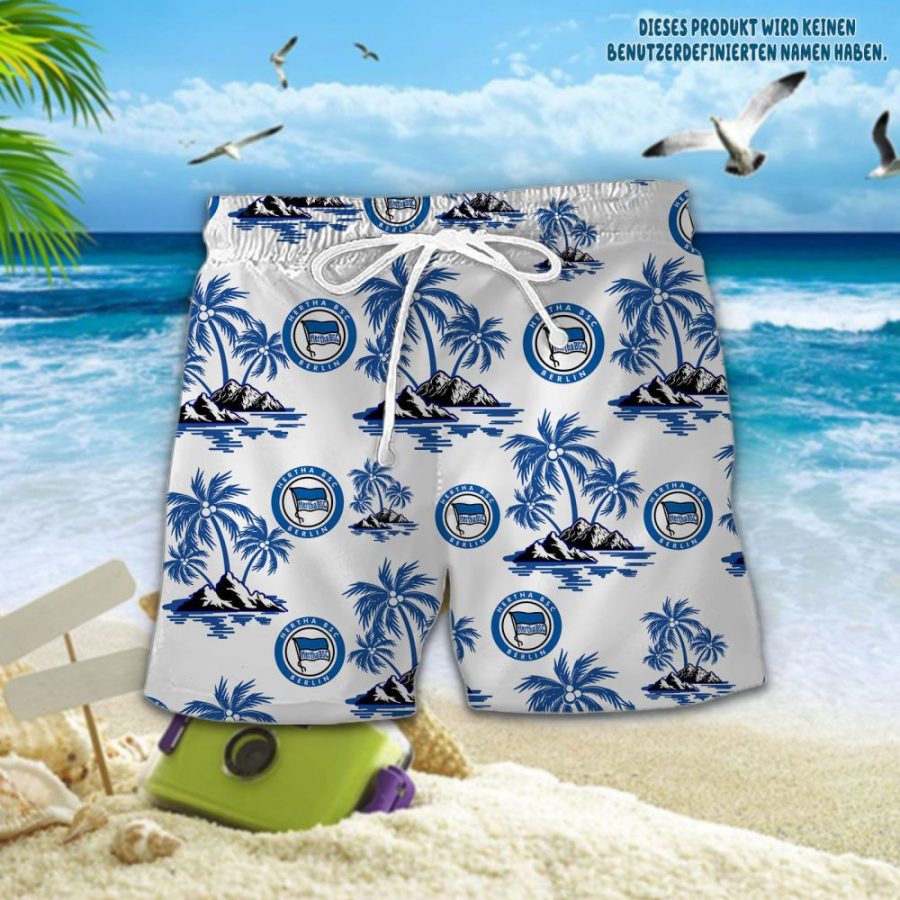 Hawaiihemd Hertha BSC – Herren Sommerhemd – Bild 2