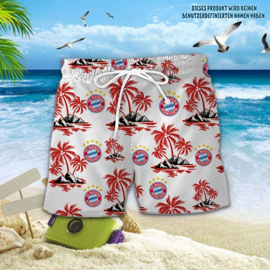 Hawaiihemd Bayern München – Herren Sommerhemd – Bild 2