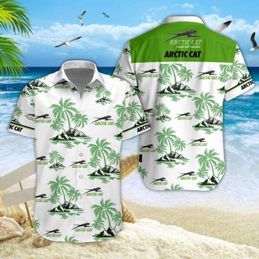 Hawaiihemd Arctic Cat – Herren Sommerhemd
