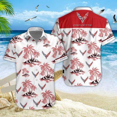 Hawaiihemd Chevrolet Corvette – Herren Sommerhemd