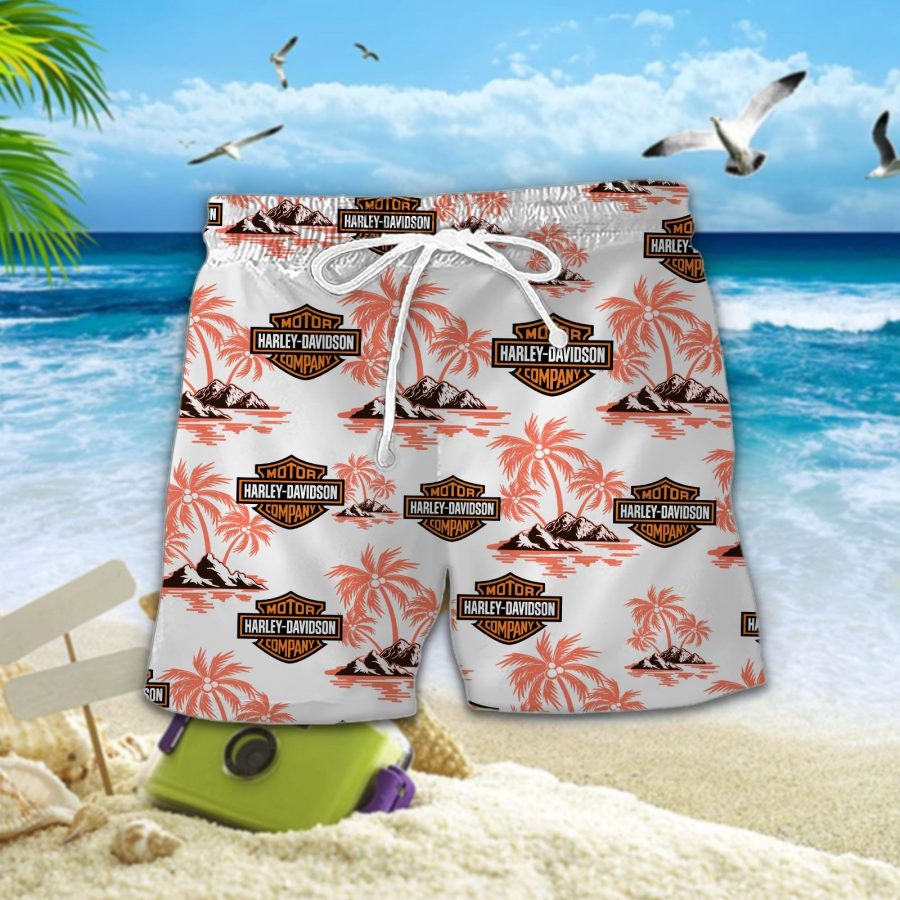 Hawaiihemd Harley-Davidson – Herren Sommerhemd – Bild 2