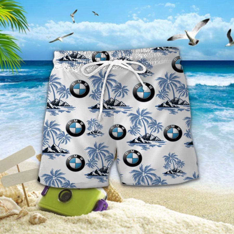 Hawaiihemd BMW Motorsport – Herren Sommerhemd – Bild 2