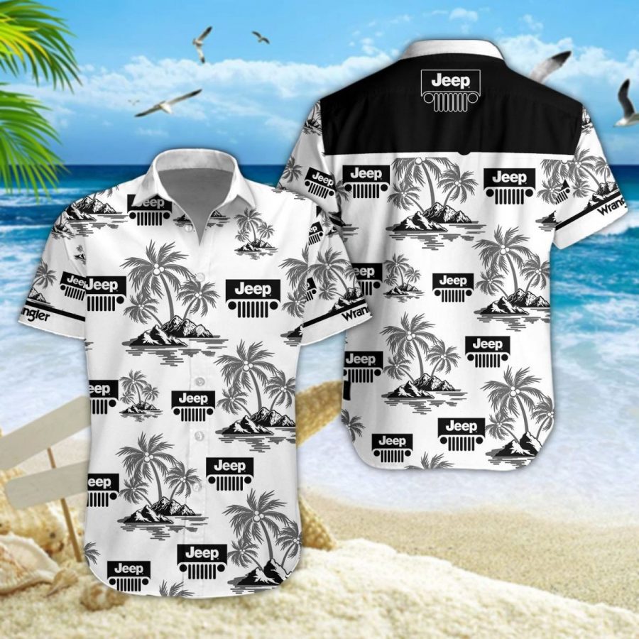 Hawaiihemd Jeep Wrangler – Herren Sommerhemd