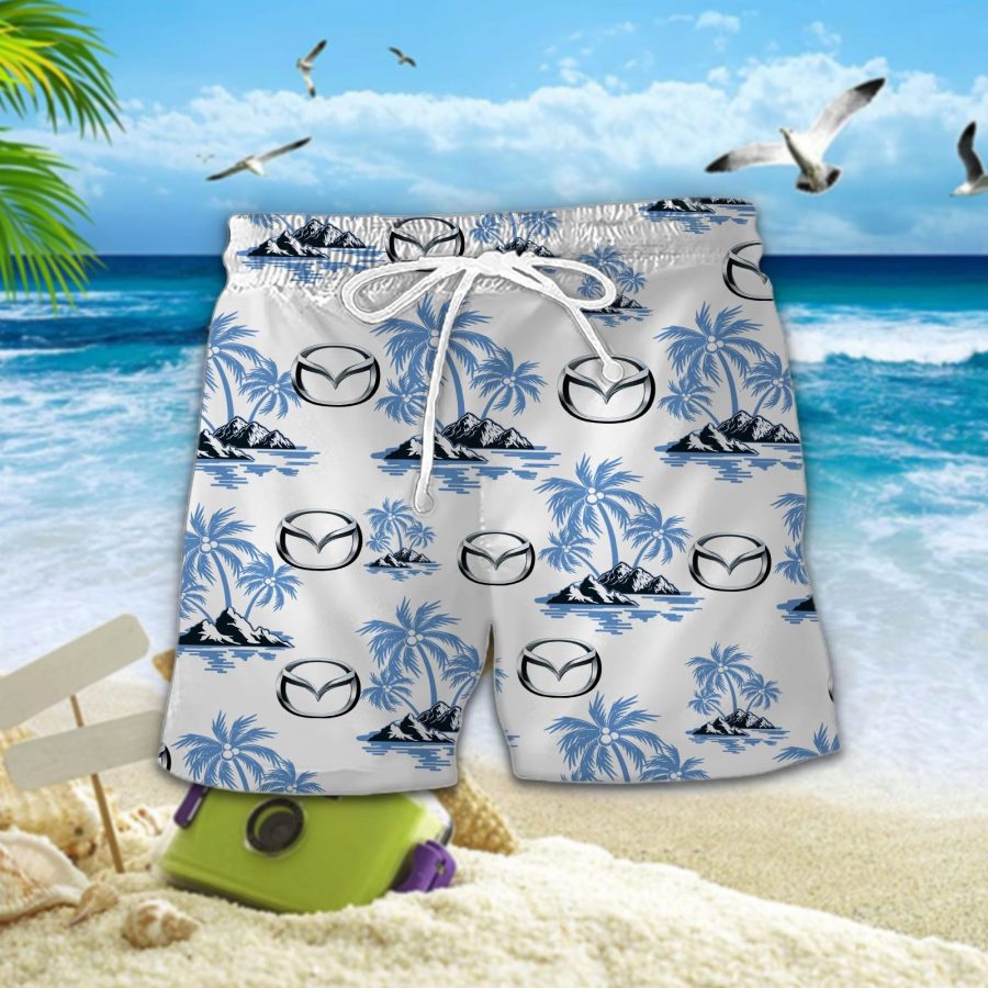 Hawaiihemd Mazda – Herren Sommerhemd – Bild 2