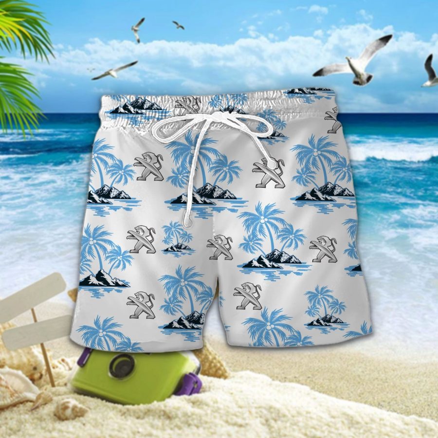 Hawaiihemd Peugeot – Herren Sommerhemd – Bild 2