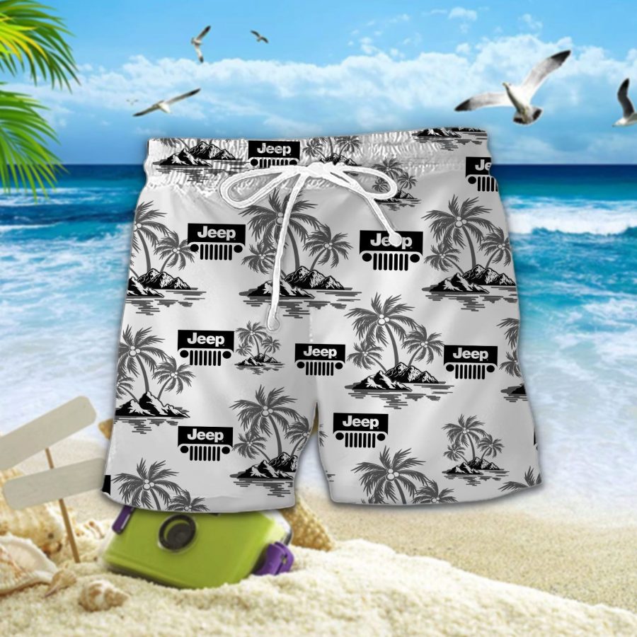 Hawaiihemd Jeep Wrangler – Herren Sommerhemd – Bild 2