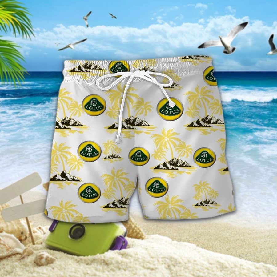 Hawaiihemd Lotus – Herren Sommerhemd – Bild 2