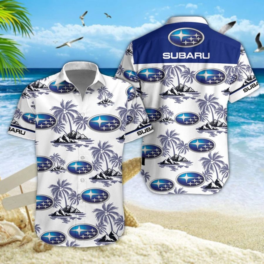Hawaiihemd Subaru – Herren Sommerhemd
