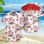 Hawaiihemd Tesla – Herren Sommerhemd