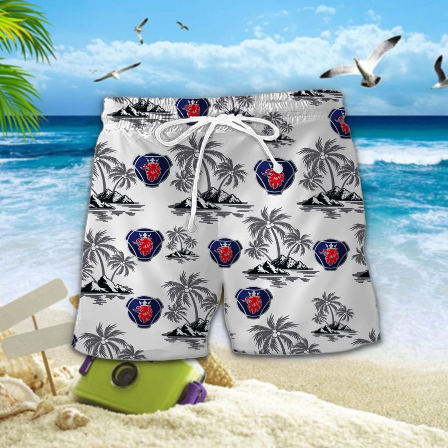 Hawaiihemd Scania – Herren Sommerhemd – Bild 2