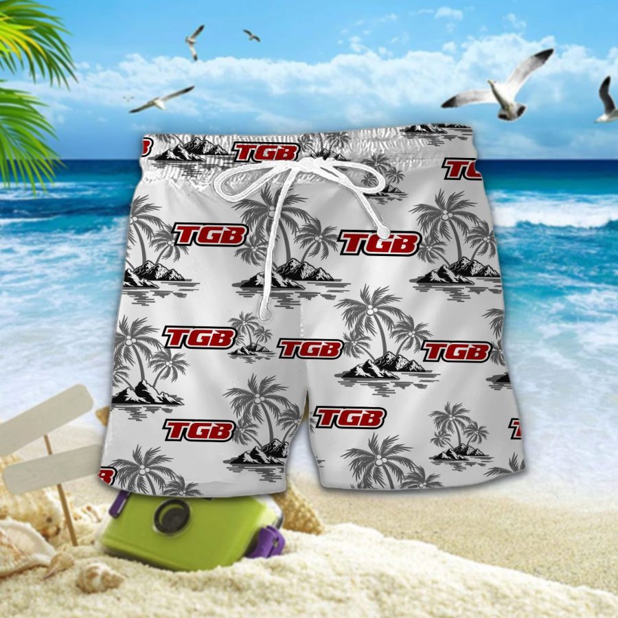 Hawaiihemd TGB Motorcycles – Herren Sommerhemd – Bild 2