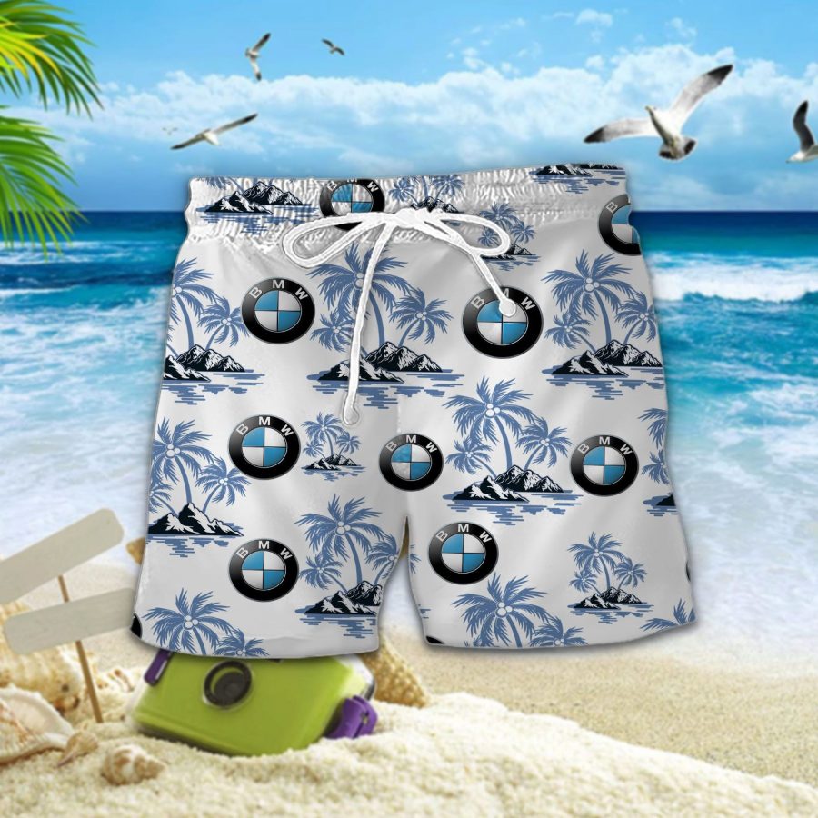 Hawaiihemd BMW – Herren Sommerhemd – Bild 2