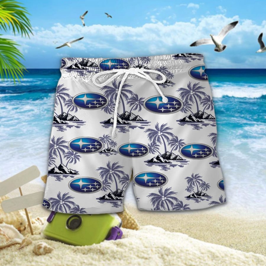 Hawaiihemd Subaru – Herren Sommerhemd – Bild 2