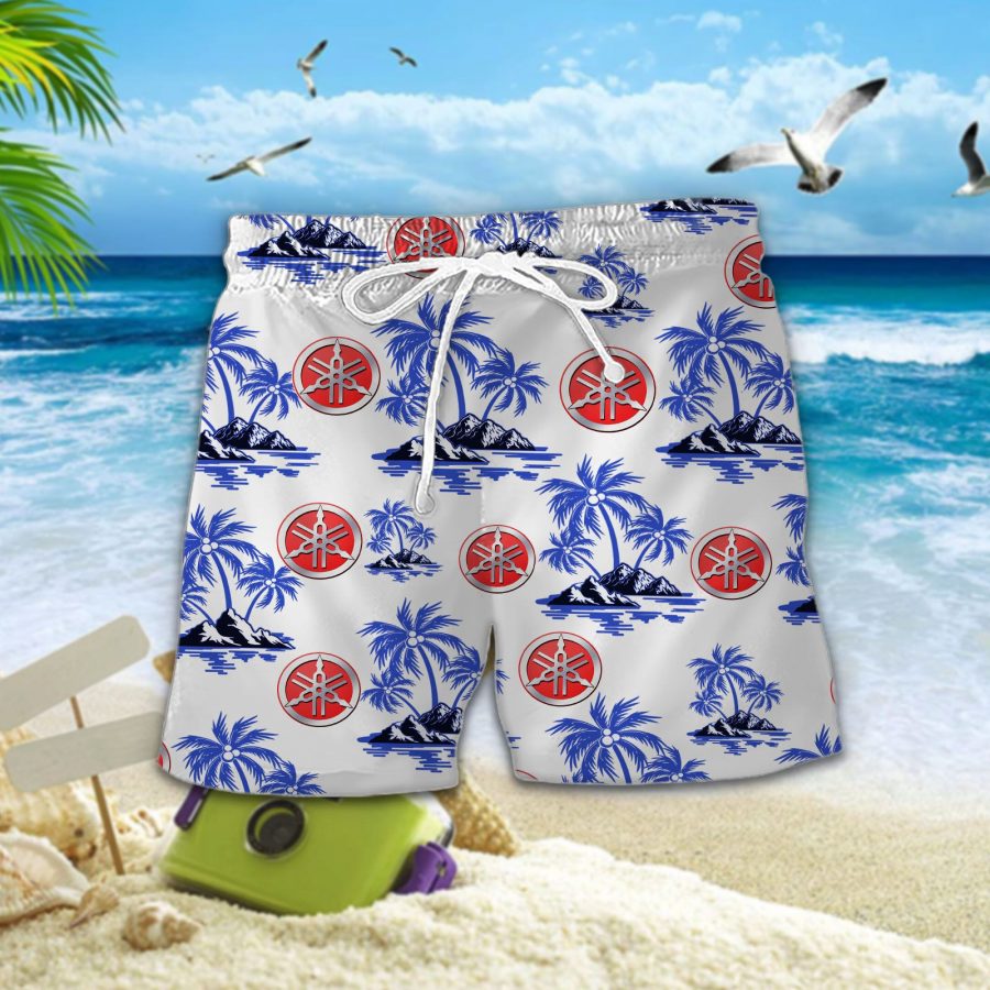 Hawaiihemd Yamaha – Herren Sommerhemd – Bild 2