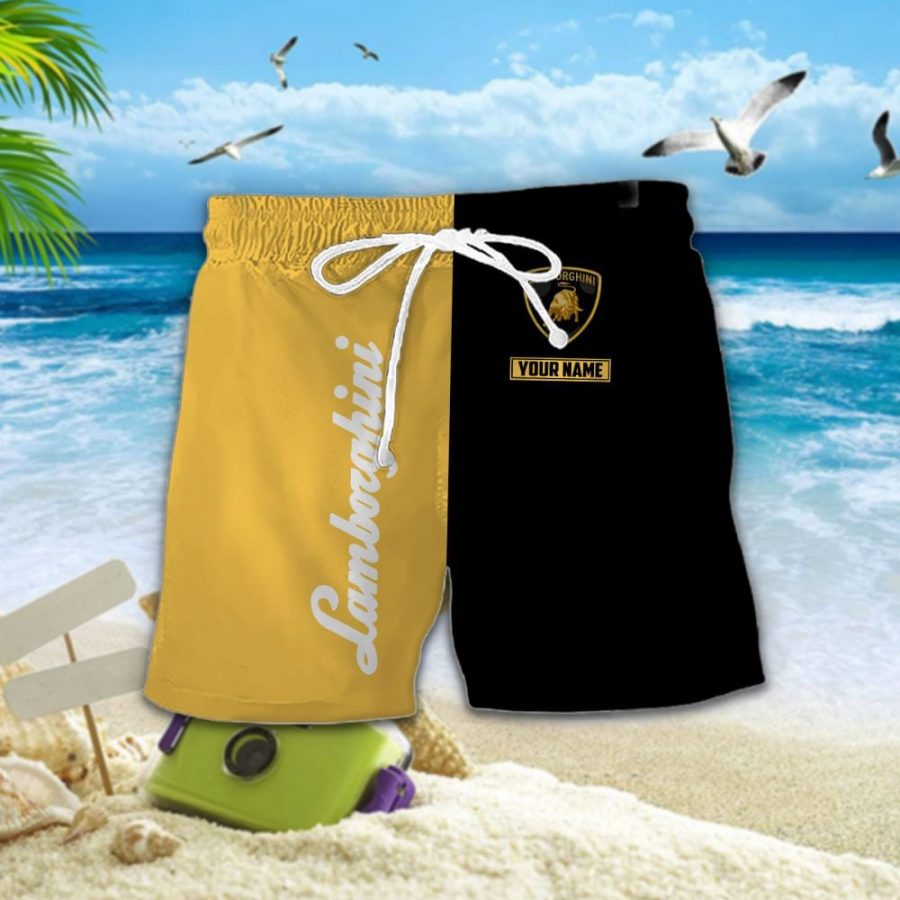 Hawaiihemd Lamborghini – Herren Sommerhemd – Bild 2