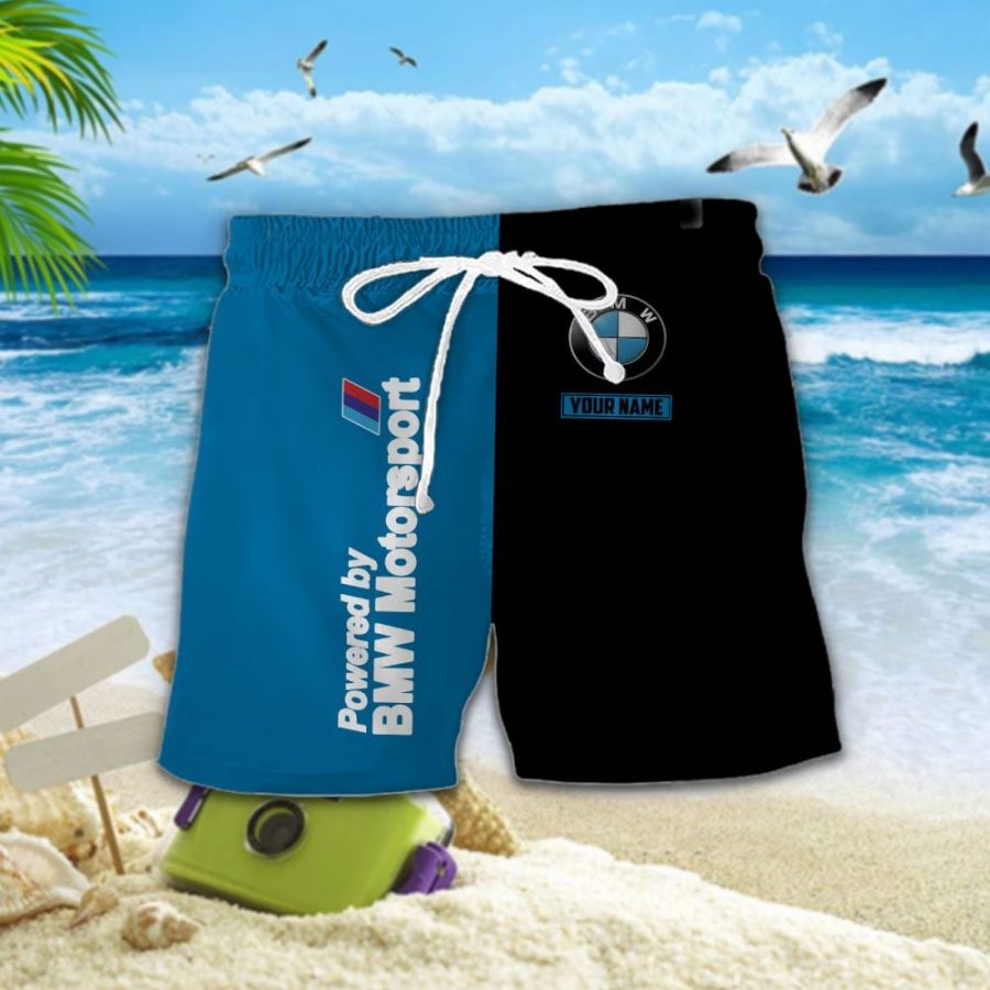 Hawaiihemd BMW Motorsport – Herren Sommerhemd – Bild 2