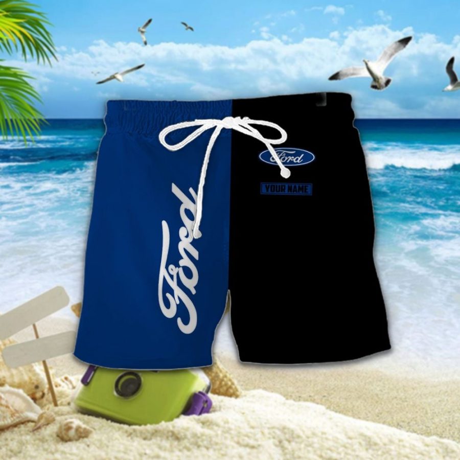 Hawaiihemd Ford – Herren Sommerhemd – Bild 2