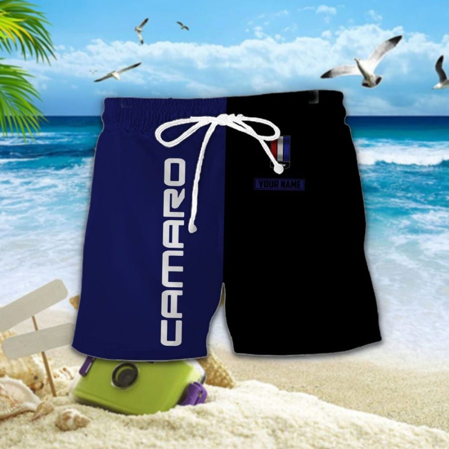 Hawaiihemd Chevrolet Camaro – Herren Sommerhemd – Bild 2