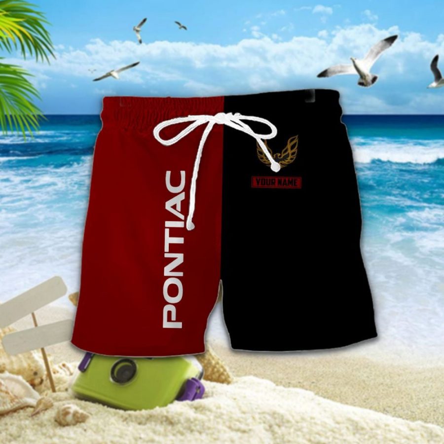 Hawaiihemd Pontiac Firebird – Herren Sommerhemd – Bild 2