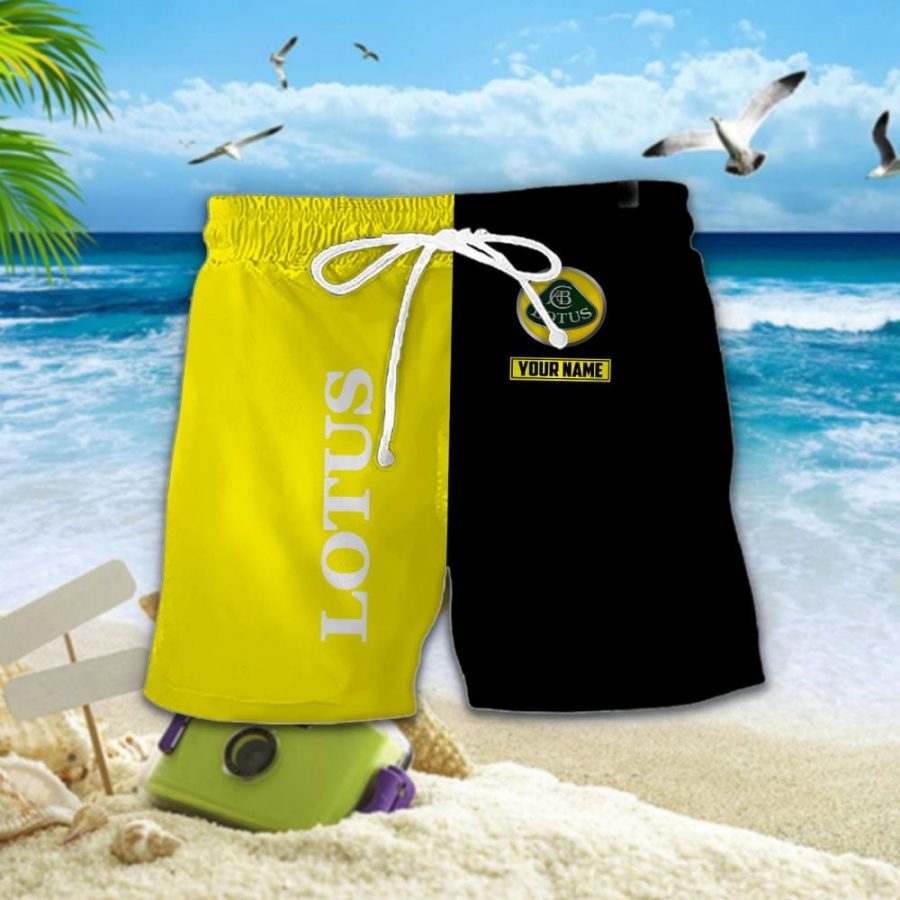 Hawaiihemd Lotus – Herren Sommerhemd – Bild 2