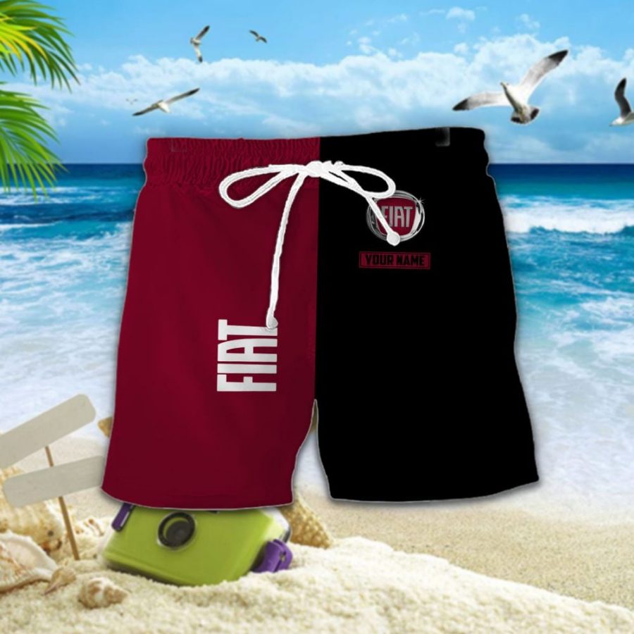 Hawaiihemd Fiat – Herren Sommerhemd – Bild 2