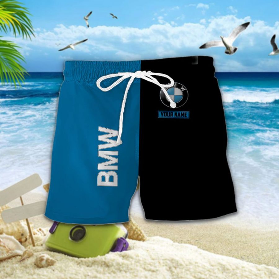 Hawaiihemd BMW – Herren Sommerhemd – Bild 2