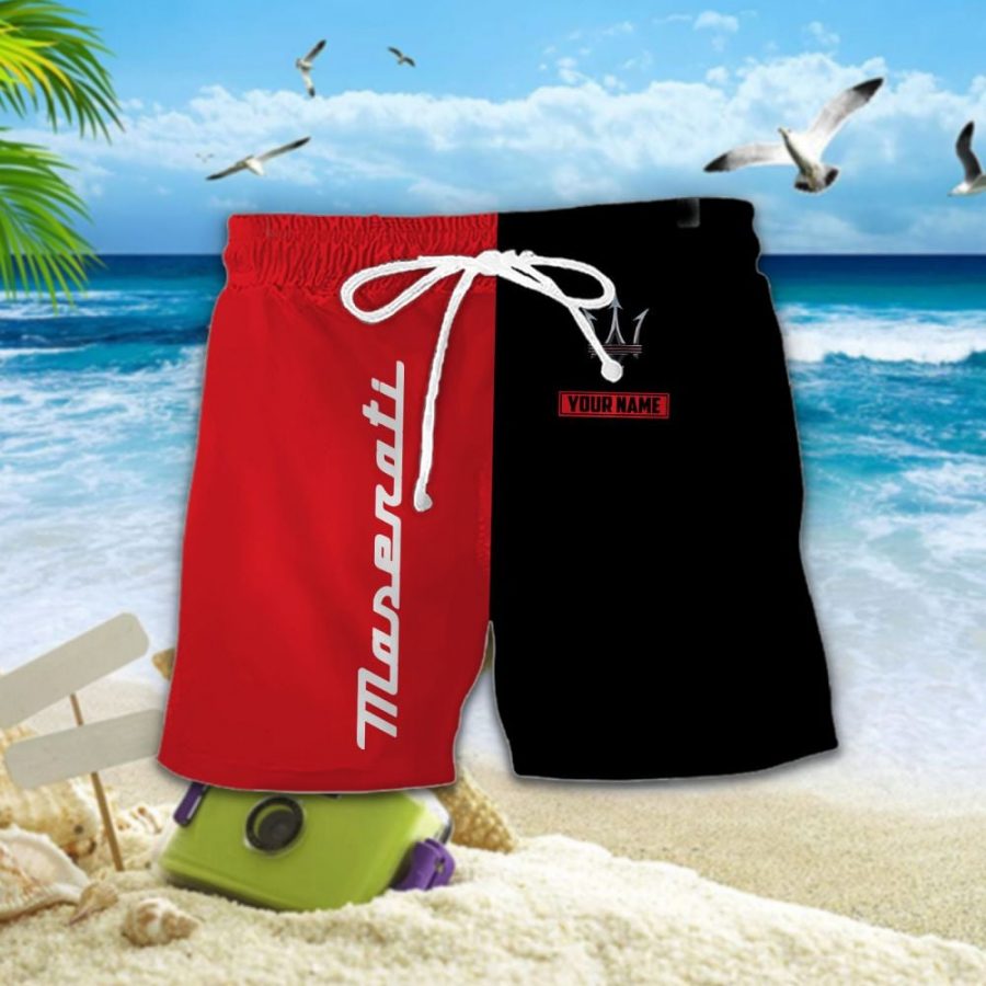 Hawaiihemd Maserati – Herren Sommerhemd – Bild 2