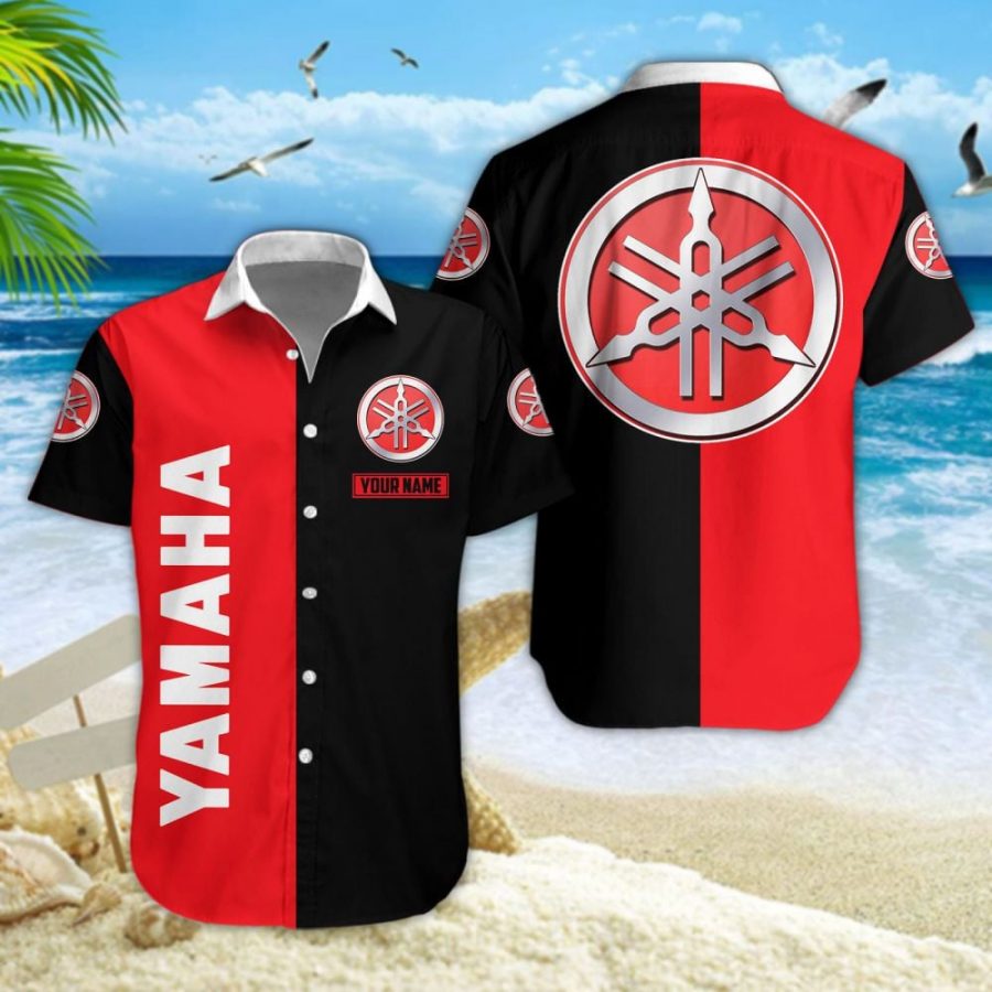 Hawaiihemd Yamaha – Herren Sommerhemd