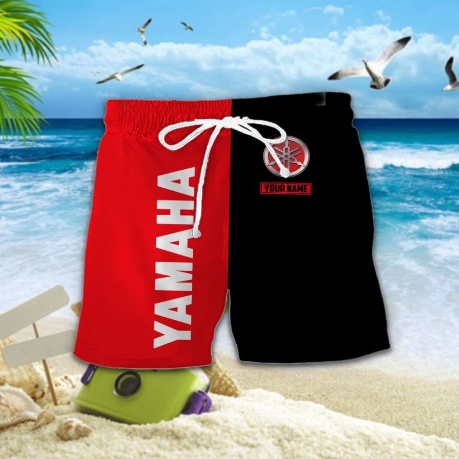 Hawaiihemd Yamaha – Herren Sommerhemd – Bild 2