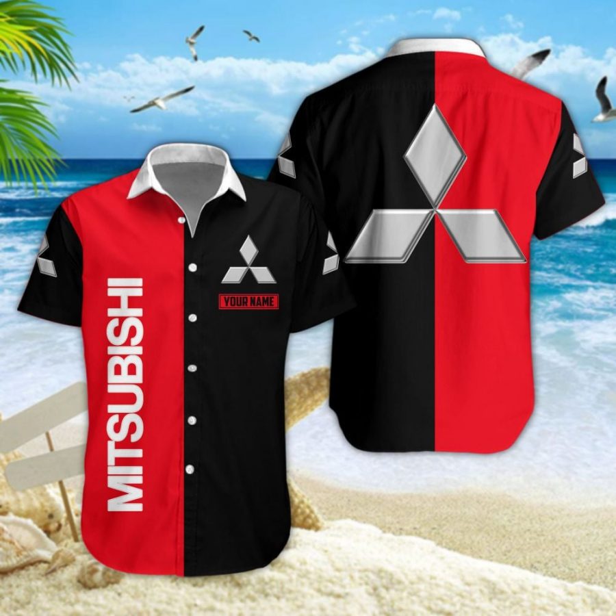 Hawaiihemd Mitsubishi – Herren Sommerhemd
