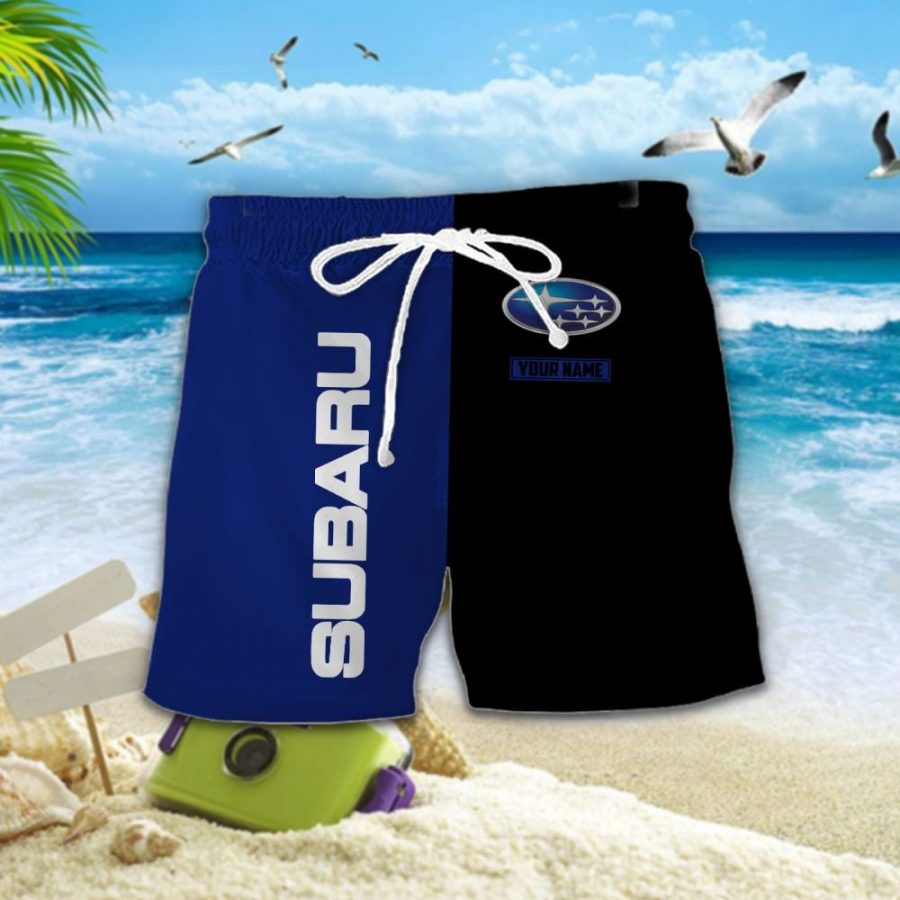 Hawaiihemd Subaru – Herren Sommerhemd – Bild 2