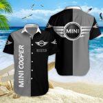 Hawaiihemd Mini Cooper – Herren Sommerhemd