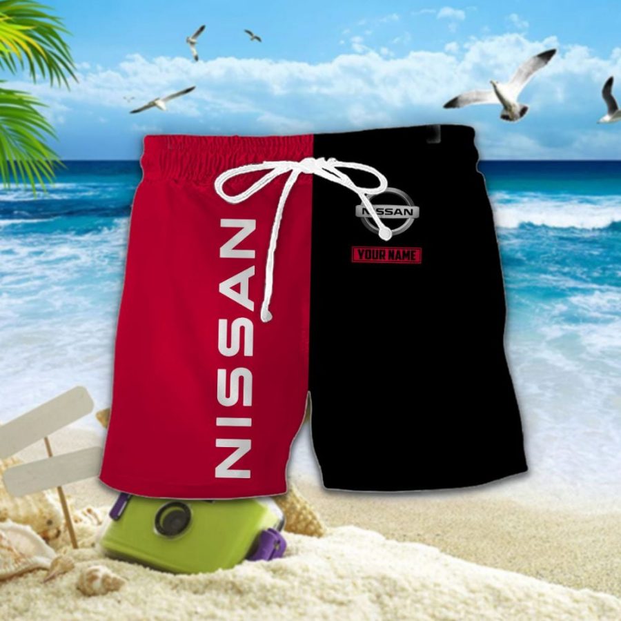 Hawaiihemd Nissan – Herren Sommerhemd – Bild 2