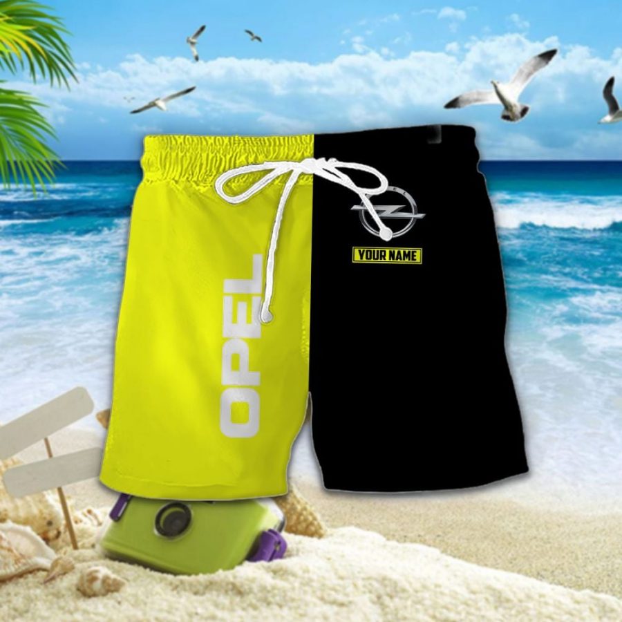 Hawaiihemd Opel – Herren Sommerhemd – Bild 2