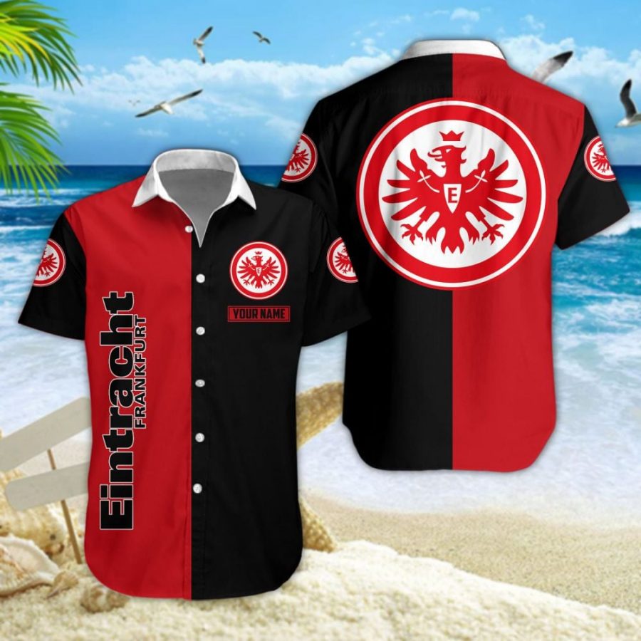 Hawaiihemd Eintracht Frankfurt – Herren Sommerhemd