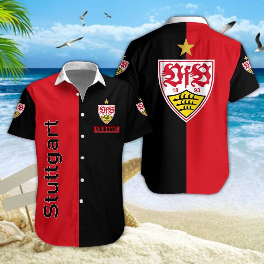 Hawaiihemd VfB Stuttgart – Herren Sommerhemd