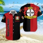 Hawaiihemd Bayer 04 Leverkusen – Herren Sommerhemd