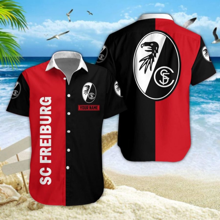 Hawaiihemd SC Freiburg II – Herren Sommerhemd