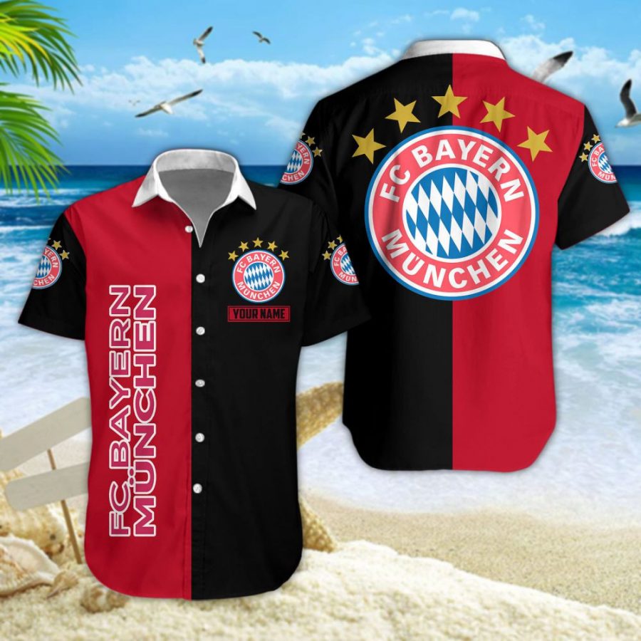 Hawaiihemd Bayern München – Herren Sommerhemd