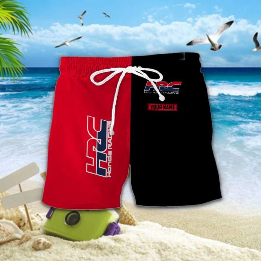 Hawaiihemd Honda HRC – Herren Sommerhemd – Bild 2