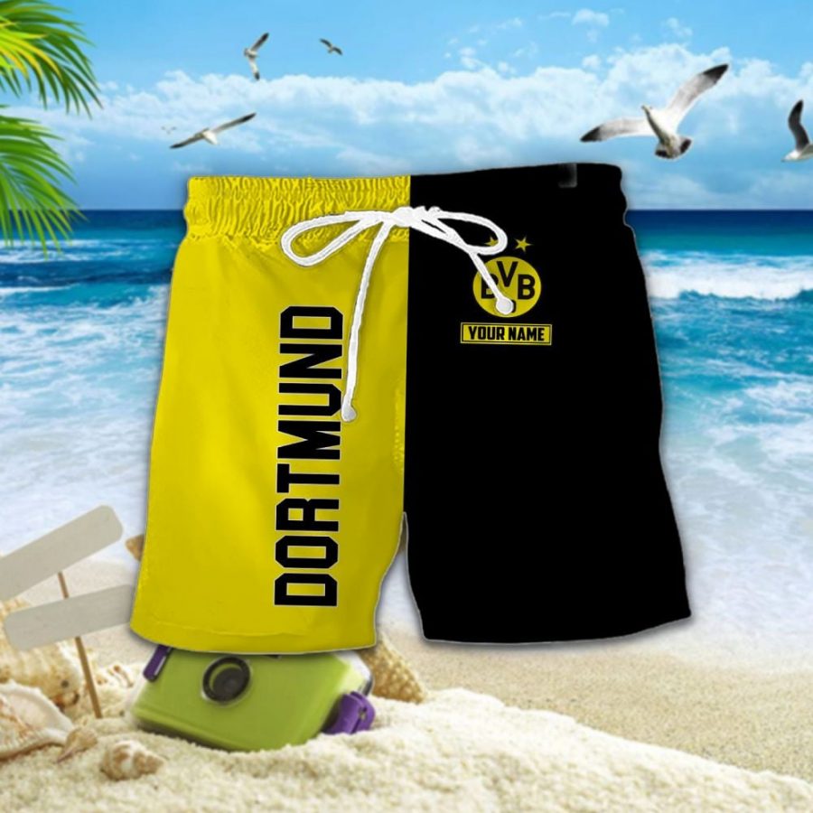 Hawaiihemd Borussia Dortmund – Herren Sommerhemd – Bild 2