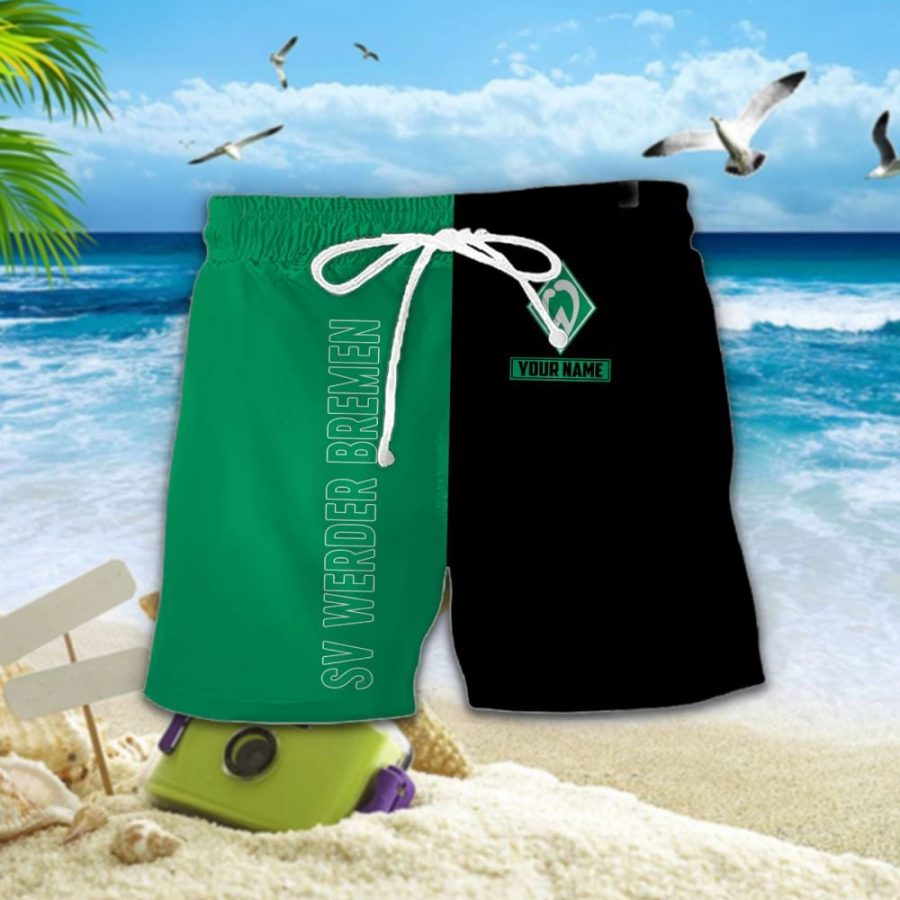 Hawaiihemd Werder Bremen – Herren Sommerhemd – Bild 2