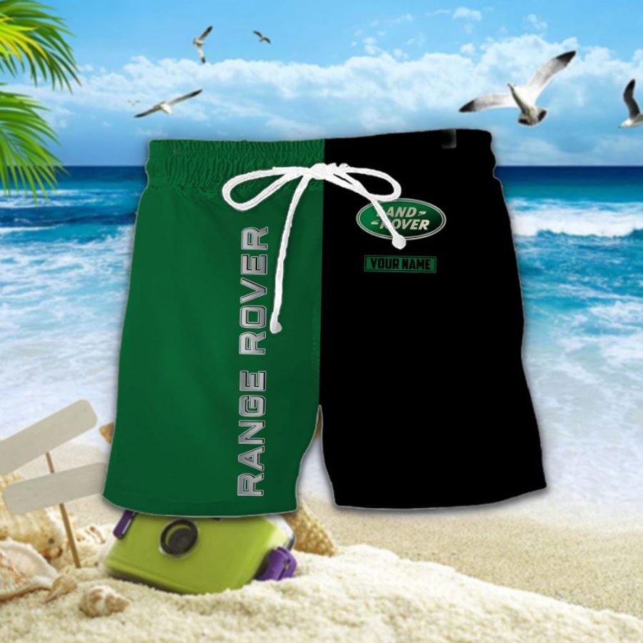 Hawaiihemd Land Rover – Herren Sommerhemd – Bild 2