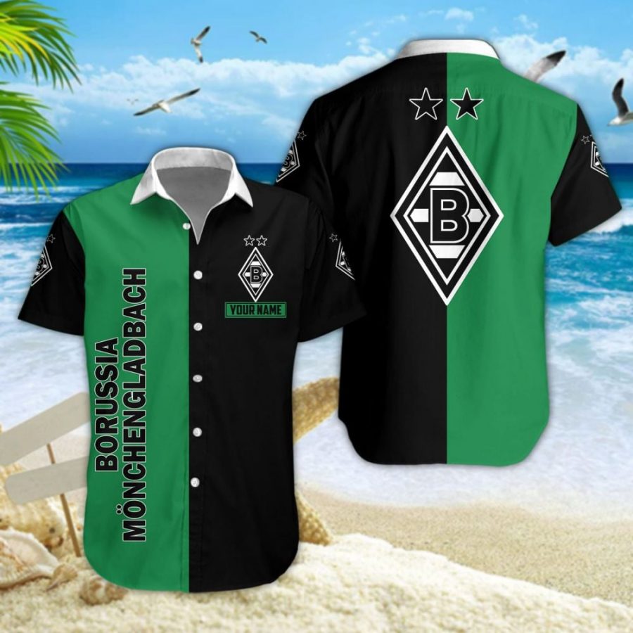 Hawaiihemd Borussia Mönchengladbach – Herren Sommerhemd