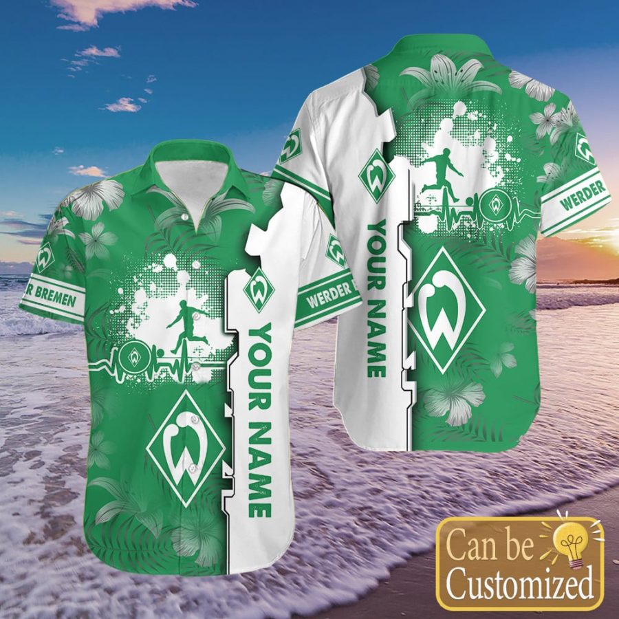 Karlsruher SC Hawaiihemd – personalisiert mit Wunschnamen – Bild 2