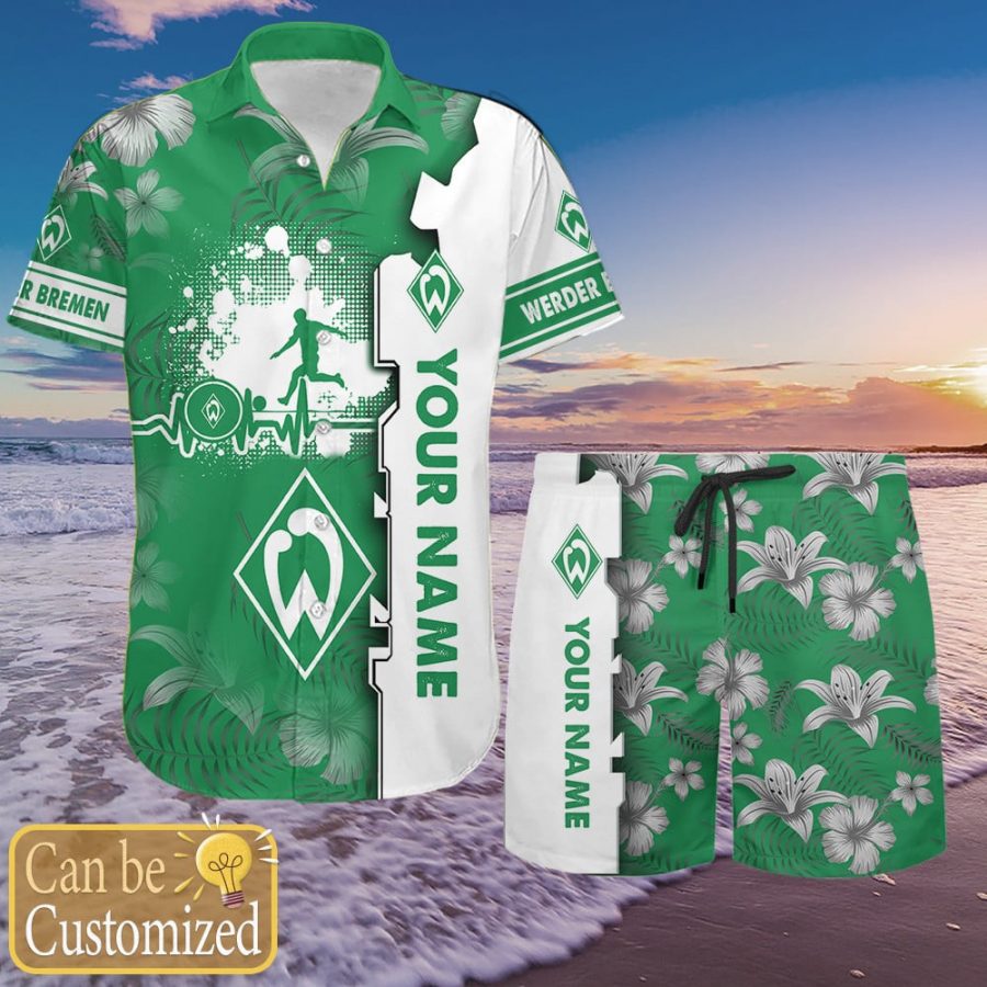 Karlsruher SC Hawaiihemd – personalisiert mit Wunschnamen