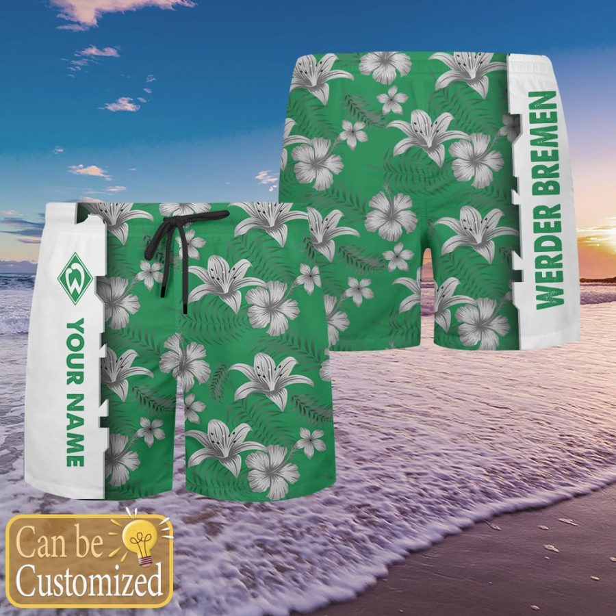 Karlsruher SC Hawaiihemd – personalisiert mit Wunschnamen – Bild 3