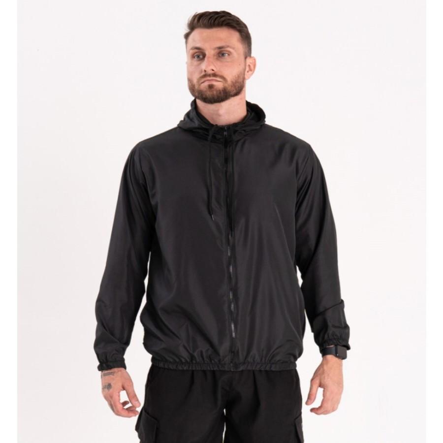 Windjacke Schwarz
