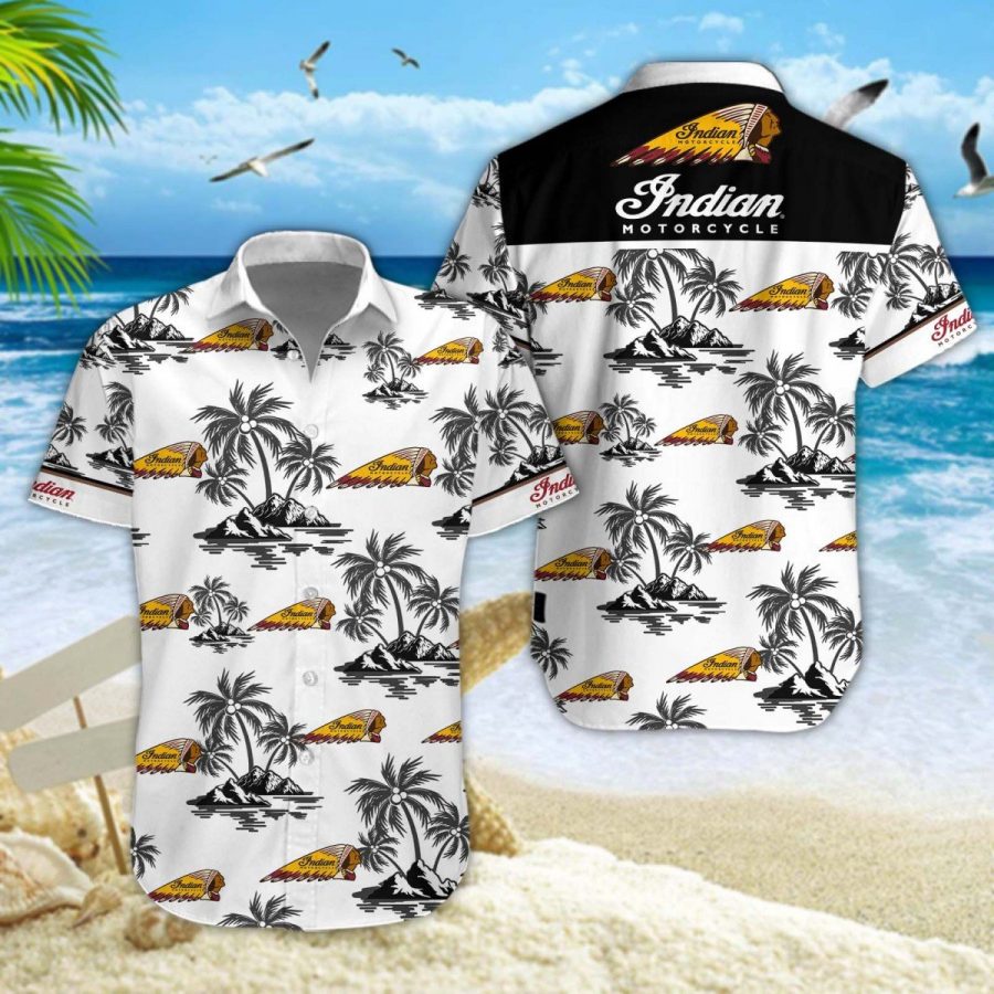 Hawaiihemd Indian Motorcycle 07 – Herren Sommerhemd