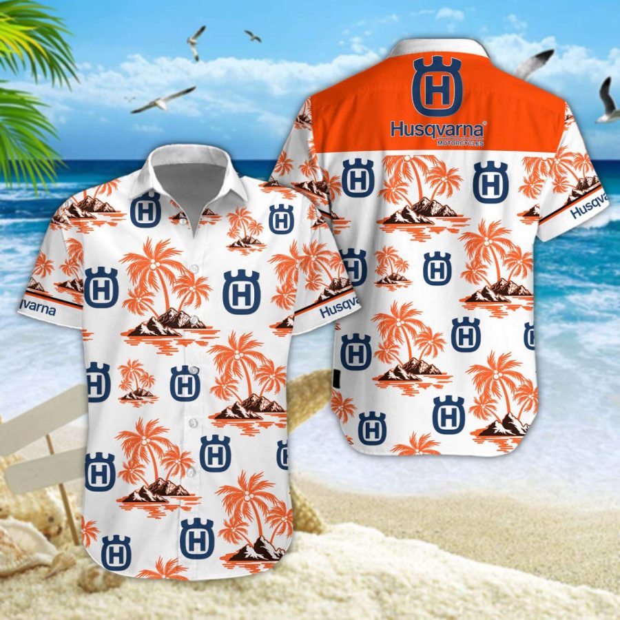 Hawaiihemd Husqvarna Motorcycles 06 – Herren Sommerhemd